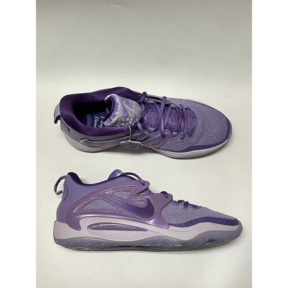 Nike KD 15 B.A.D. Durant Basketball Shoes Purple FJ1216-500 Men\'s Size 10.5 US main image 4